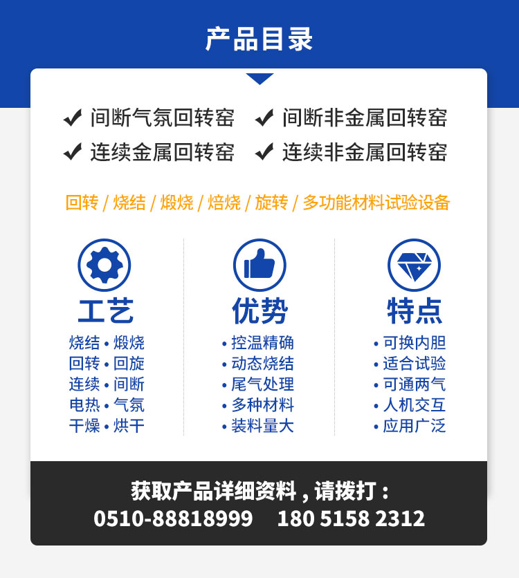 氣氛回轉(zhuǎn)爐窯